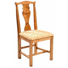 Chippendale Side Chair with Pippy Oak Splat