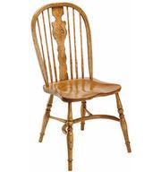 Pippy Oak Splat Windsor Side Chair