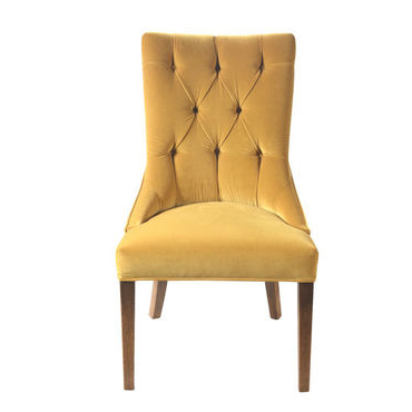 Large Petersham Button Back Side Chair