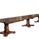 Bespoke Triple Pedestal Tuscany Table
