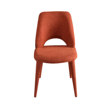 Set of 6 Darwin Side chairs (rust colour)
