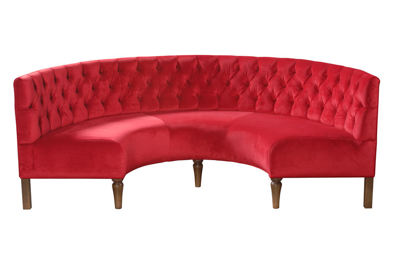 Bespoke Curved Banquette