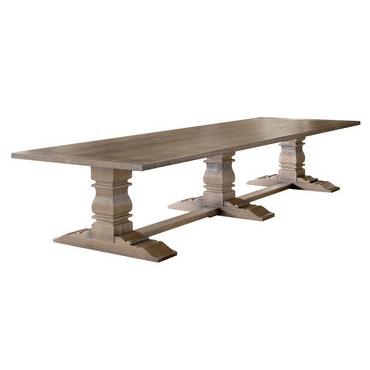 Bespoke Triple Pedestal Tuscany Table