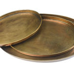 Oval Bronze Platter / Tray