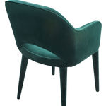 Highbury Green Velvet Armchair