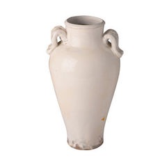 White Neck vase