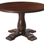 Round Crossover Base Dining Table