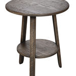 Cider Mill Cricket Table: Shown in London Grey scrubbed finish