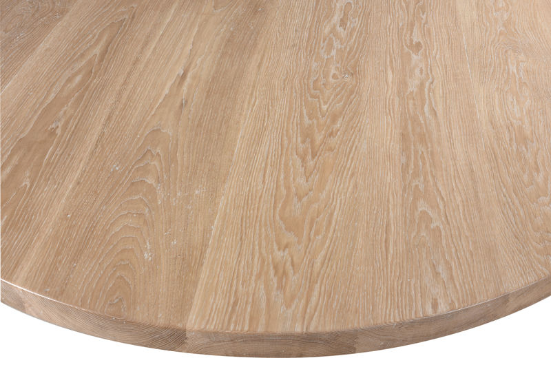 Wimbledon Round Table: Solid oak top
