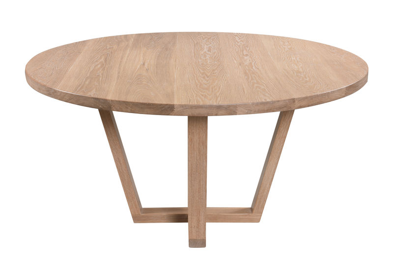 Wimbledon Round Table: Shown with solid oak top option