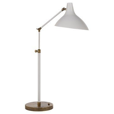 Charlton Table lamp in white