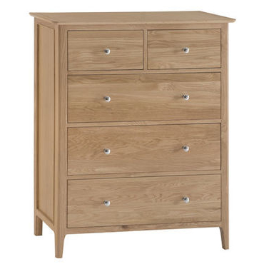 Jumbo 2 over 3 Drawer Chest of Drawers