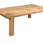 Pippy Oak Coffee Table with Thick Top