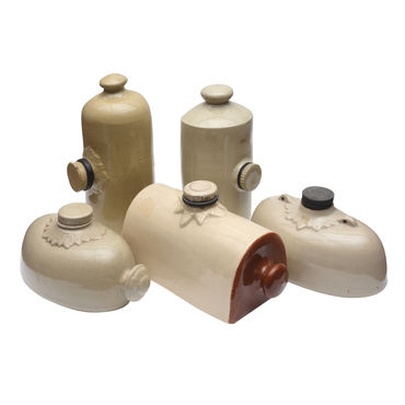 Collection of Stoneware Hot Water Bottles
