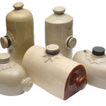 Collection of Stoneware Hot Water Bottles
