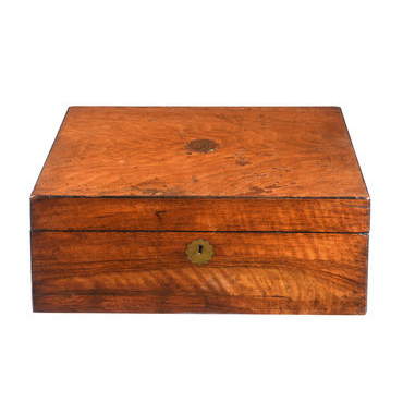 Victorian Walnut box