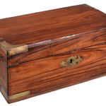 Rosewood Brass bound box